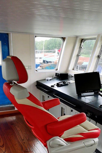 Silla de Piloto Marino, Giratoria, Antivuelco, para Yate, Asiento de Consola de Barco, Personalizable - Product Image 2