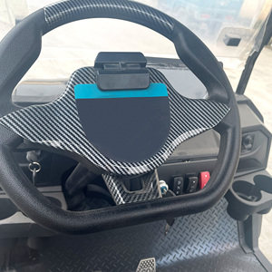 Voiturette de <span class=keywords><strong>golf</strong></span> électrique HLD 72V avec benne de chargement, 2 places, <span class=keywords><strong>4</strong></span> roues, batterie au lithium, autonomie de 90 km, certifiée CE, pour usage en parcours et en communauté - Product Image 3