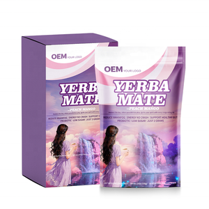 โรงงาน OEM ผลิตผงชาเยอร์บา มาเต้ แบบสำเร็จรูปโดยตรง บรรจุภัณฑ์แบบกำหนดเอง ออกแบบฉลากได้หลากหลาย ปริมาณขั้นต่ำในการสั่งซื้อที่ยืดหยุ่นสำหรับลูกค้าแบรนด์ - Product Image 4