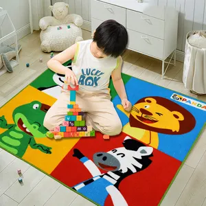 사용자 정의 디자인 아기 어린이 어린이 깔개 인쇄 깔개 놀이 방 침실 어린이 거실 어린이 놀이 깔개