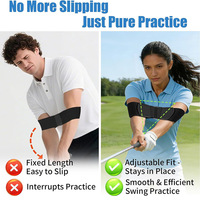 Bande auto-agrippante à forte adhérence, sangles en nylon résistantes à la transpiration pour bracelet d'entraînement de golf et entraînement sportif