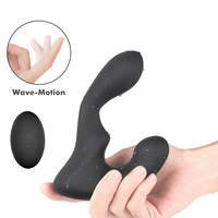 Masseur prostatique anal vibrant de haute qualité S-hande avec télécommande pour hommes