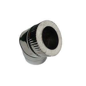 Coude à 45 degrés (3 pouces) - <span class=keywords><strong>Conduit</strong></span> à double paroi - Product Image 1