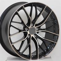 Jante de voiture Mingyue Flow Forming noire usinée pour BMW Série 3 E46, Série 5 E90, F30, 18, 19, 20 pouces, entraxe 5x120, décalée