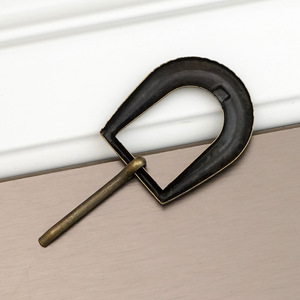 Hebilla de cinturón Chengyu, hebilla de bronce estilo vintage para cinturones y bolsos - Product Image 2