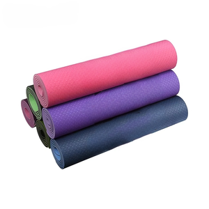 Tapete de Yoga Antideslizante y Ecológico de 4mm, 5mm, 6mm, 8mm de Grosor, Doble Capa de TPE - Product Image 3
