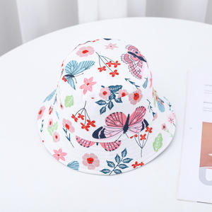 Haute qualité en plein air soleil plage été bébé fille garçon enfant <span class=keywords><strong>Bonnet</strong></span> casquette mignon pêcheur Panama chapeaux enfants dessin animé seau chapeau - Product Image 5