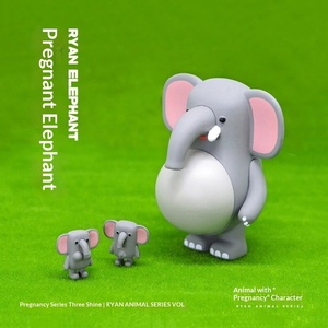 Cajas Sorpresa Originales y Auténticas de la Tercera Serie de Animales Embarazados, Figuras de Animales Adorables de PVC, Regalos Creativos, Juguetes de Moda <span class=keywords><strong>para</strong></span> Edades de 5 a 7 Años - Product Image 3