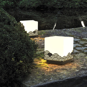 Lampe solaire de poteau de style chinois moderne, étanche, pour jardin extérieur, portail - Product Image 4