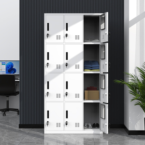 Nhà Máy Trực Tiếp Chất Lượng Cao 1 Cửa Thép Kim Loại <span class=keywords><strong>Locker</strong></span> Tủ Hiện Đại Có Thể Khóa Công Suất Lớn Cho Nhà Văn Phòng Tập Thể Dục Thương Mại Sử Dụng - Product Image 4