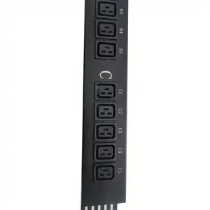 smart 63 amp pdu 12 c19 with network switch pdu power strip surge protector protect rack mounto dual input pdu