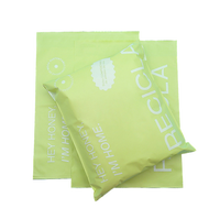 Sac d'expédition biodégradable personnalisé avec logo, impression en héliogravure, fermeture autocollante pour le fret express