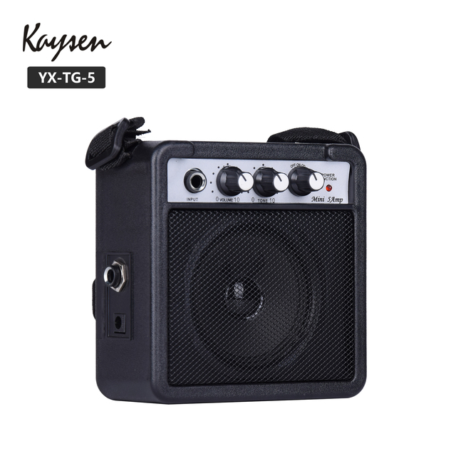 Kaysen Small Take Easy Instruments Accessories 5 Watt Black Guitar Amplifier