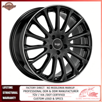 MSW 30 Maßgefertigte Leichtmetallfelgen 16-19 Zoll 5x100 5x114,3 für Mazda 3 VW Passat Hyundai Elantra Kia K5 Corolla Cross Toyota RAV4