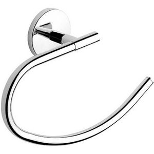 Porte-serviettes mural Ring Mod One Chrome 21.5xh.14x6, accessoire de salle de bain - Product Image 1
