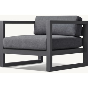 Canapé d'extérieur modulable de luxe en aluminium, confortable et très demandé, pour jardin et patio - Product Image 3