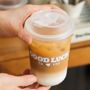 OEM Custom Logo PP Transparent <b>Cup</b> 16oz 24oz Disposable Smoothie Latte Ice Cold <b>Drink</b> Beer Wine Beverage <b>Plastic</b> <b>Cup</b> - Product Image 3