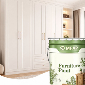 Polyester PE White <b>Primer</b> Wood <b>Paint</b> Professional Furniture Coating for Cabinets Doors and Wooden Panels - Product Image 5