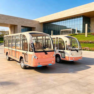 Autobús Turístico Eléctrico con Certificación CE, 14 Asientos, Batería de Litio, para Transporte en Sitios Turísticos, Hoteles, Aeropuertos - Product Image 1