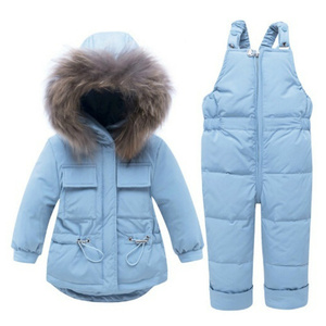 Veste d'hiver à capuche pour filles, nourrissons et tout-petits, avec fermeture éclair, écologique et respirante - Product Image 3