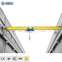 Grue à poutre simple de 10 tonnes fabriquée par la célèbre entreprise chinoise de grues minières du Henan, conforme aux normes européennes.