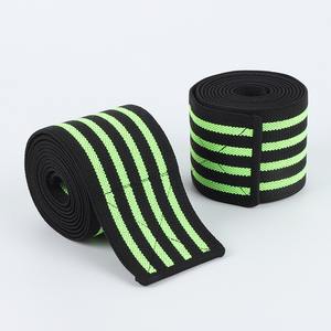 Supporto per Ginocchio Compressivo da Palestra, Fascia Flessibile per Allenamento Gambe, Benda per Ginocchio per Corsa e Fitness - Product Image 3