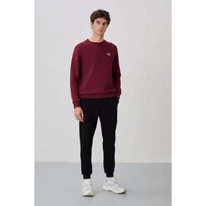 Conjunto Deportivo para Hombre Andy Erguvan, Morado y Negro, Informal, Ligero, de Forro Polar, Talla Adulto 85190 - Product Image 6