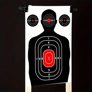 Bia giấy bắn súng khổ lớn 14x22 inch, bán buôn, dùng cho luyện tập bắn súng - Product Image 5