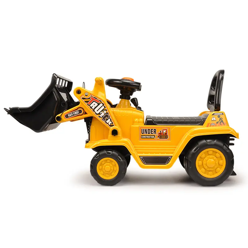 子供のための車のおもちゃフットペダル制御車両のベビーウォーカートラック掘削機車に乗る