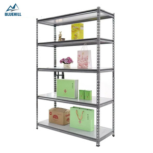 Scaffalature Personalizzate a Media Portata Senza Bulloni con Rivetti per Magazzino, Unità di Stoccaggio <span class=keywords><strong>in</strong></span> <span class=keywords><strong>Metallo</strong></span> - Product Image 4