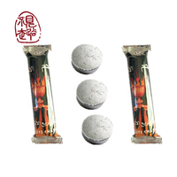 Échantillons gratuits bakhoor comprimés shisha charbon rond argent charbon pour encens