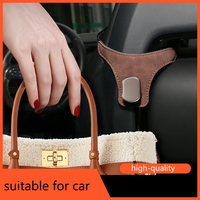 Support de volant multifonctionnel en métal avec logo personnalisable, fixation pour siège arrière de voiture, bureau rabattable en fourrure, modèle Ba Jia Er 3, 8,5x17cm