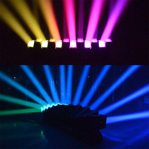 ไฟแอลอีดีสำหรับดีเจดิสโก้12X60W พร้อมแถบไฟ LED ตัดแสงสีแบบ RGBW ซูมได้ - Product Image 3