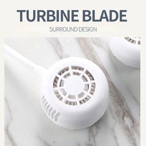 2026 New Arrival Best Selling Products Portable Wearable for Outdoor <b>Mini</b> <b>Usb</b> Cooling Neck <b>Fan</b> Rechargeable - Product Image 5