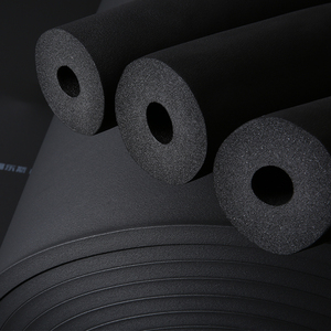Ducting Insulation NBR PVC Rubber <b>Foam</b> Pipe Thermal Flexible Rubber <b>Foam</b> for Modern Design Anti-Freeze - Product Image 5