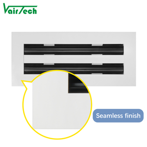 Doğrusal yarık tipli veriş menfezi alüminyum hava menfezi ızgara dekoratif beyaz hava firar tavan doğrusal hava difüzörü - Product Image 3