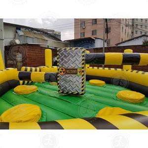 Venta Popular desafío de obstáculo inflable <span class=keywords><strong>juego</strong></span> eliminador inflable <span class=keywords><strong>wipeout</strong></span> <span class=keywords><strong>juego</strong></span> extremo para fiesta - Product Image 5