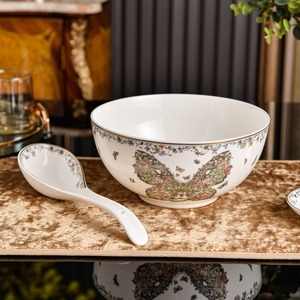 Hot Selling European Style Ceramic Tableware Butterfly Series 32-Piece Bone China Tableware <b>for</b> Home Use - Product Image 4