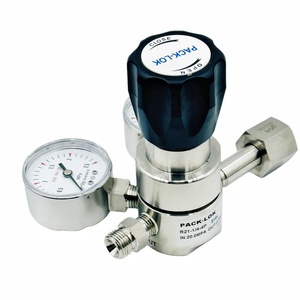 Venta Directa de Fábrica: Válvula Reductora de Presión SS316 de 1/4, Regulador de Presión para Análisis de Gases y Gases de Alta Pureza - Product Image 6