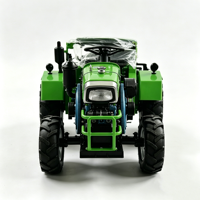 Mini Tractor Agrícola de 4 Ruedas, Tractor Agrícola Multifuncional Diésel con Cultivador Rotatorio