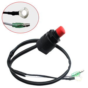 High Quality ABS Aluminum Alloy Motorcycle Kill Stop Switch Cut Boat Dirt Pit <strong>Bike</strong> <strong>Engine</strong> Tether Outboard <strong>Engine</strong> for Yamaha - Product Image 6