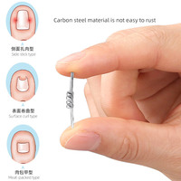 Traitement des ongles incarnés Correcteur d'ongles incarnés pour la réparation des ongles incurvés et le lisseur d'ongles incarnés