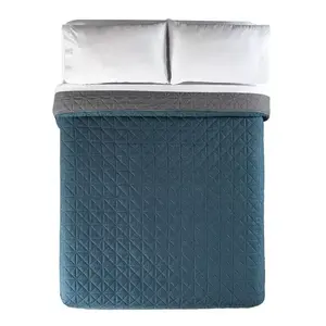 Nuovo Piumino Ultraleggero Blu Cobalto Misura King 2 Varianti - Product Image 4