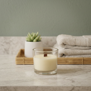 Velas Aromáticas Modernas en Frascos de Vidrio, Cera de Soya de Alta Calidad para una Combustión Constante, Decoración Relajante para el Hogar, Hechas a Mano, Ecológicas, para Navidad y Diwali - Product Image 3