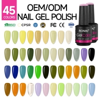 Vernis à ongles en gel RONIKI Classic Fashion, plusieurs couleurs tendance pour tous les jours, les fêtes et les mariages