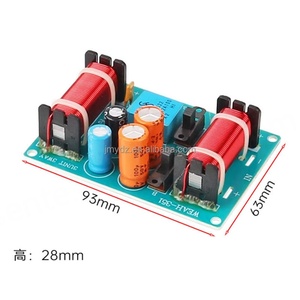 Diviseur audio automobile trois voies, haute, moyenne et basse fréquence, quatre étapes réglables, système de sonorisation DIY pour haut-parleurs de voiture 150W - Product Image 4