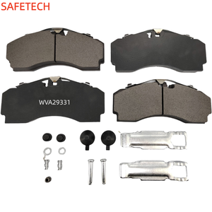 Plaquettes de frein pour camion Actros <span class=keywords><strong>SAFETECH</strong></span> WVA29331 de haute qualité, sans amiante, résistantes à l'usure - Product Image 2