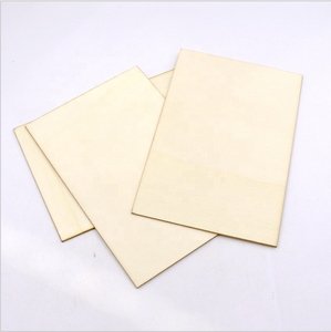 Tarjetas de felicitación personalizables de madera en blanco para hotel en casa o uso personal para pintura DIY y arte de chips - Product Image 1