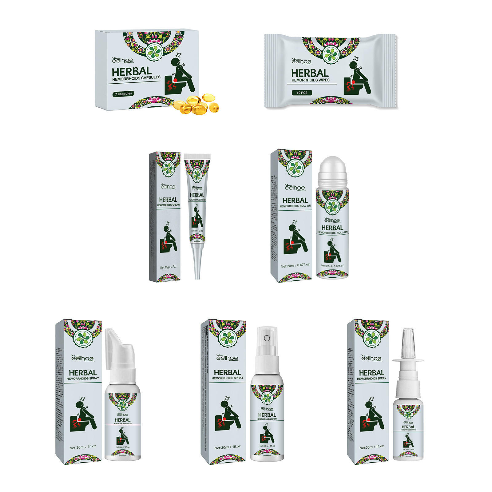 HuaTuo - Crème à Base De Plantes Pour Traitement Des Hémorroïdes