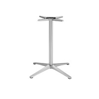 Pieds de meubles en métal à revêtement poudré poli, base en alliage d'aluminium moderne quatre étoiles, pour tabourets de bar, tables, maison et bureau - Vente chaude